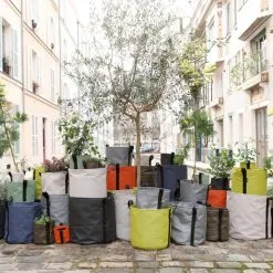 Bacsac Fabric Pot, Taupe -Fredericia Sales 55Bacsac iso 1