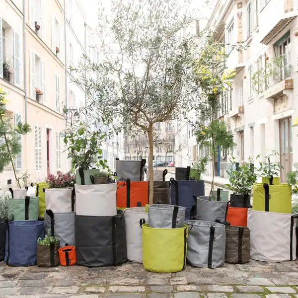 Bacsac Fabric Pot, Dark Grey 7 Bacsac Fabric Pot, Dark Grey - Image 5