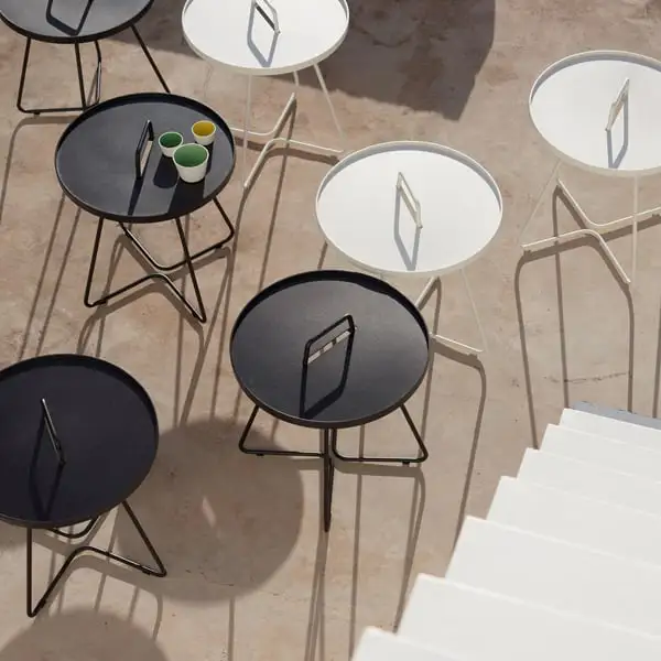 Cane-line On-the-move Table, Small, Black 5 Cane-line On-the-move Table, Small, Black - Image 3