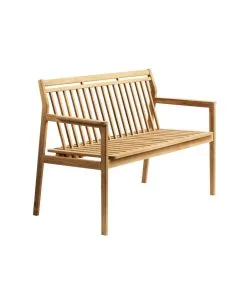 FDB Møbler M12 Sammen 2-seater Bench With Backrest -Fredericia Sales 5700382752218 2