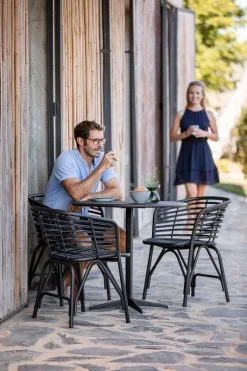 Cane-line Blend Chair, Lava Grey -Fredericia Sales 57430 50400AL P065AL