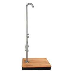Cane-line Lagoon Outdoor Shower, Stainless Steel -Fredericia Sales 5952ST 1