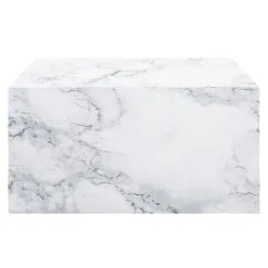 Röshults Module Marble Countertop, 50 Cm, White Carrara