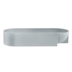 Iittala Kuru Ceramic Bowl 370 X 75 Mm, Light Grey