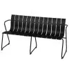 Mater Ocean Bench, Black -Fredericia Sales 6Mater AK