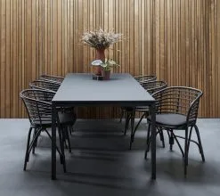 Cane-line Seat Cushion For Moments And Blend Chair, Black 10 Cane-line Seat Cushion For Moments And Blend Chair, Black -Fredericia Sales 7430RS 7430YSN98 5085AL P200X100ILS