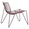 Massproductions Tio Lounge Chair, Burgundy 1 Massproductions Tio Lounge Chair, Burgundy -Fredericia Sales 7Massproductions iso