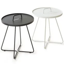 Cane-line On-the-move Table, Small, White 12 Cane-line On-the-move Table, Small, White -Fredericia Sales 88CANE line iso 1