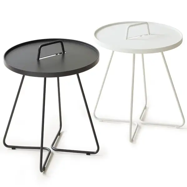 Cane-line On-the-move Table, Large, Black 6 Cane-line On-the-move Table, Large, Black - Image 4