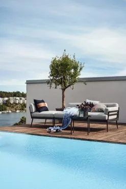 Skargaarden Anholt Sofa -Fredericia Sales ANHOLT SOFA LOUNGE CHAIR SALTO LOUNGE TABLE