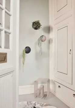 AYTM Globe Hanging Flowerpot, Small, Black - Gold -Fredericia Sales AYTM 04 401