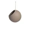 AYTM Globe Hanging Flowerpot, Small, Taupe - Gold
