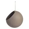 AYTM Globe Hanging Flowerpot, Large, Taupe - Gold -Fredericia Sales Aytm 509210044012 GLOBE hanging flowerpot taupe 1xH188cm