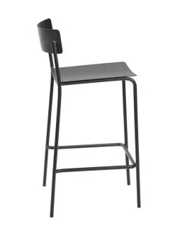 Serax August Bar Stool, Black -Fredericia Sales B5021018Bs2