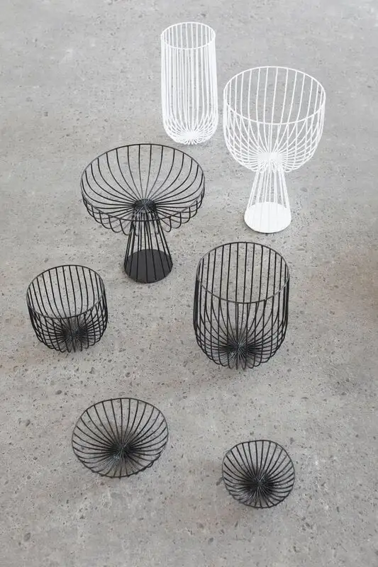 Serax Catu Bread Basket, Black 4 Serax Catu Bread Basket, Black - Image 2