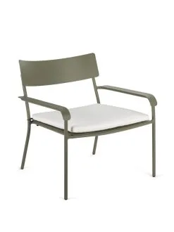 Serax August Lounge Chair Cushion, White -Fredericia Sales B7220053s1