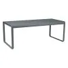 Fermob Bellevie Table, 196 X 90 Cm, Storm Grey 1 Fermob Bellevie Table, 196 X 90 Cm, Storm Grey -Fredericia Sales BELLEVIE TABLE GRIS ORAGE