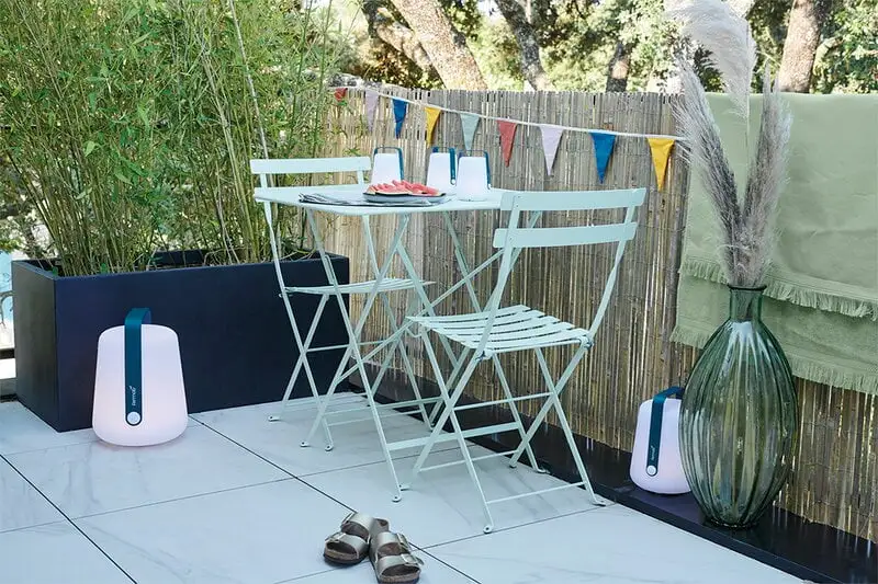 Fermob Bistro Metal Chair, Ice Mint 5 Fermob Bistro Metal Chair, Ice Mint - Image 3