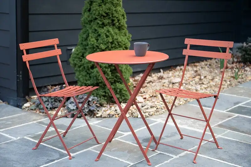 Fermob Bistro Metal Chair, Red Ochra 6 Fermob Bistro Metal Chair, Red Ochra - Image 4