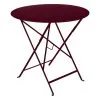 Fermob Bistro Table, 77 Cm, Black Cherry 1 Fermob Bistro Table, 77 Cm, Black Cherry -Fredericia Sales BISTRO TABLE D77 Black Cherry ee