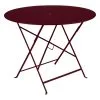 Fermob Bistro Table, 96 Cm, Black Cherry 2 Fermob Bistro Table, 96 Cm, Black Cherry -Fredericia Sales BISTRO TABLE D96 Black Cherry ee