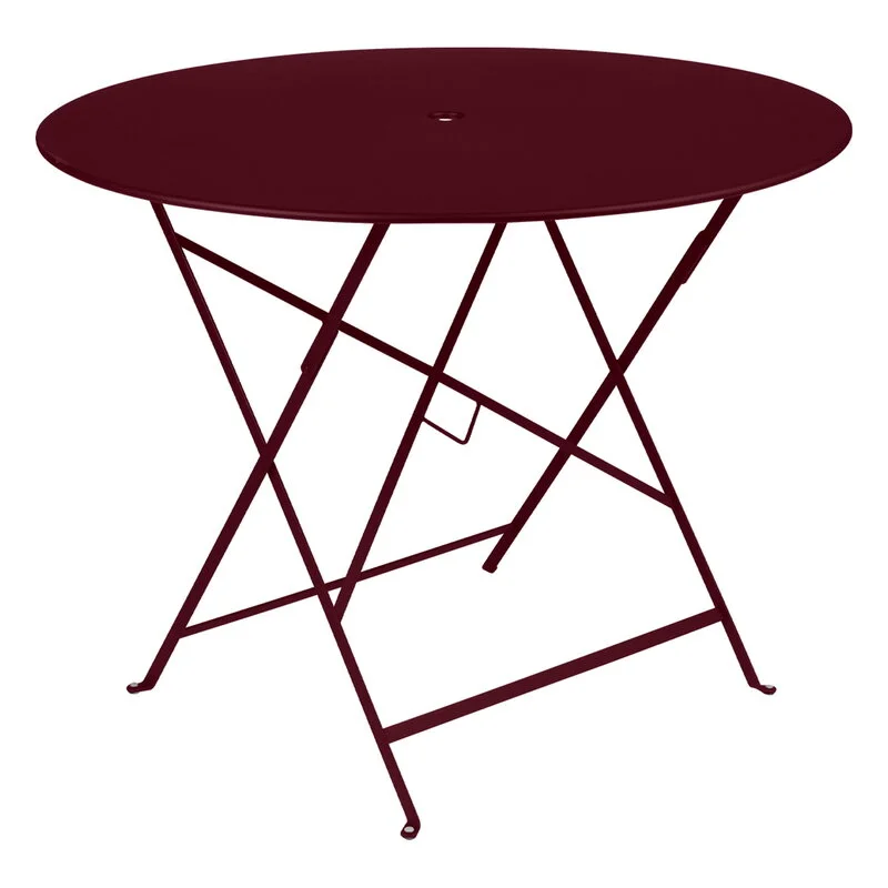 Fermob Bistro Table, 96 Cm, Black Cherry 3 Fermob Bistro Table, 96 Cm, Black Cherry