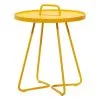 Cane-line On-the-move Table, Small, Yellow -Fredericia Sales Cane Line 5065AY ee
