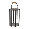 Cane-line Lightlux Lantern With Teak Handle, S, Lava Grey -Fredericia Sales Cane line 5729AL ee