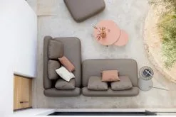 Cane-line Capture Pouf, Taupe -Fredericia Sales Capture twist coffee table