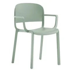 Pedrali Dome 265 Armchair, Sage Green