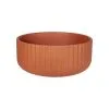 Elementa Pot, Low, Terracotta -Fredericia Sales ELMKLLOWCTRD EE