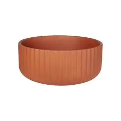 Elementa Pot, Low, Terracotta