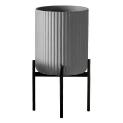 Elementa Klorofyll Planter With Stand, High, Grey