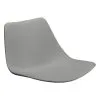 Emu Round Lounge Chair Seat And Back Cushion, Grey -Fredericia Sales EMC 469 900 77