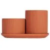 Elementa Klorofyll Pot Set, Terracotta
