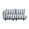 Fatboy Paletti Sofa, 2 Modules, Left, Stripe Ocean Blue -Fredericia Sales FATBOY Paletti desert FO104342 kb