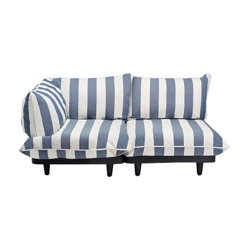 Fatboy Paletti Sofa, 2 Modules, Left, Stripe Ocean Blue 3 Fatboy Paletti Sofa, 2 Modules, Left, Stripe Ocean Blue