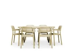 Fatboy Toní Tavolo Table, Sandy Beige -Fredericia Sales FATBOY Toni Tavolo Sandy beige scene 04 104916