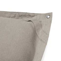 Fatboy Buggle Up Outdoor Bean Bag, Grey Taupe -Fredericia Sales FATBOY buggle up outdoor grey taupe closeup 03 105001