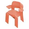 Fatboy Toní Armchair, 4 Pcs, Tangerine 2 Fatboy Toní Armchair, 4 Pcs, Tangerine -Fredericia Sales FO105647 role