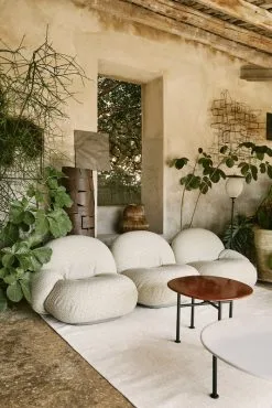 GUBI Carmel Coffee Table, 60 X 60 Cm, Black - Rock Red -Fredericia Sales GUBI SICILIA121410220458