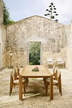 GUBI C-Chair Outdoor, Natural - Teak -Fredericia Sales GUBI SICILIA121410220756