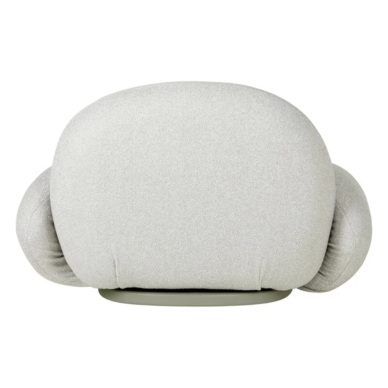 GUBI Pacha Outdoor Lounge Chair With Armrest, Swivel Base, Libera 003 - Image 6