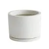 HAY Plant Pot With Saucer, L, White -Fredericia Sales HA541432 HAY Plant Pot with Saucer L white kb