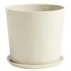 HAY Botanical Family Pot And Saucer, XL, Off White -Fredericia Sales Hay21 botanical3 xl SM
