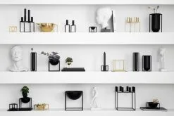 By Lassen Kubus Centrepiece Bowl, Small, Black -Fredericia Sales IMGL7192