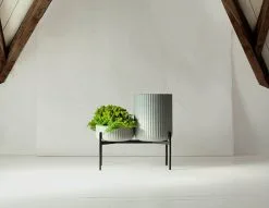 Elementa Pot, Low, Grey -Fredericia Sales KLM2BL 2BKLLOWCTGR 2BKLHIGHCTGR
