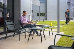 Fermob Luxembourg Low Armchair, Liquorice 12 Fermob Luxembourg Low Armchair, Liquorice -Fredericia Sales LUXEMBOURG BLEU ACAPULCO BUREAUX ALBUM 2022 CYRIL ABAD