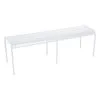Fermob Luxembourg Bench, 145 Cm, Cotton White -Fredericia Sales LUXEMBOURG Bench 145cm 3 4 cotton white ee
