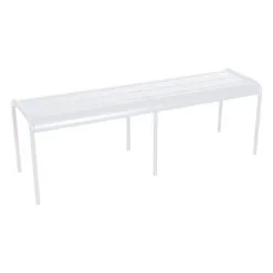 Fermob Luxembourg Bench, 145 Cm, Cotton White
